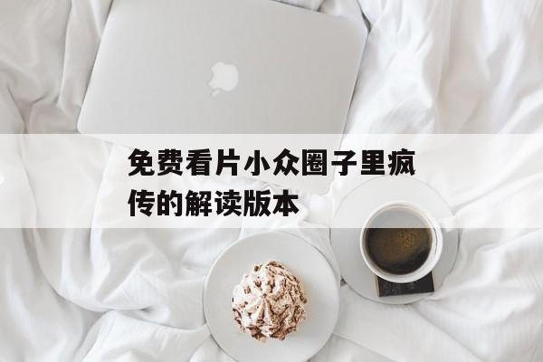 免费看片小众圈子里疯传的解读版本
